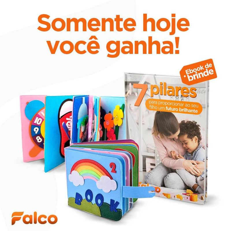 Livro de Histórias Interativo Infinity Book + Ebook Desenvolvimento Infantil (BRINDE!)